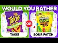 Would You Rather...? Spicy VS Sour JUNK FOOD Editions 🌶️🍋