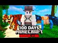 I Survived 100 Days on a DESERTED ISLAND in Minecraft Hardcore!
