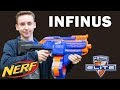 Nerf Infinus Review, Unboxing & Test | Magicbiber [deutsch]
