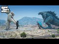 Team Godzilla Vs Team Kong || GOD BATTLE ( GTA V Mods )