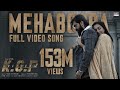 Mehabooba Video Song (Hindi) | KGF Chapter 2 | RockingStar Yash | Prashanth Neel|Ravi Basrur|Hombale