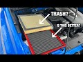 Toyota Tacoma K&N Dry Air Filter Upgrade.