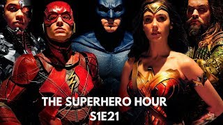 Justice League, Aquaman, Shazam, Batman Comic-con: The Superhero HR S1E21