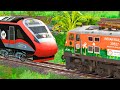WAP7 RESCUE VANDE BHARAT EXPRESS | BUMPY RAILROAD | Train Simulator | Railworks 3 | NTG GAMING