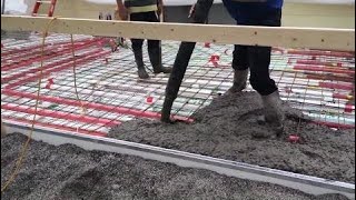 Latest Technology 2017 Concrete Pour Day Two New Buildings Work #ALN