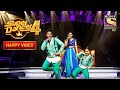 "O Mere Sona Re Sona" गाने पर इस Trio ने किया कमाल | Super Dancer | Geeta Kapur | Happy Vibes