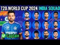 India squad t20 world cup 2024 official video