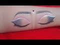 Step By Step Indian Bridal Eye Makeup Tutorial || Eye Makeup On Hand