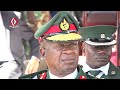 Triple burial of national heroes at Heroes Acre, where Presi Mnangagwa presided over the ceremony.