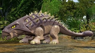 LEGO Jurassic World - Jurassic Park 3 Hub 100 Guide 2 - Ankylosaurus Territory Isla Sorna Aviary LEGO Jurassic World - Jurassic Park 3 Hub 100 Guide 2 - Ankylosaurus Territory Isla Sorna Aviary