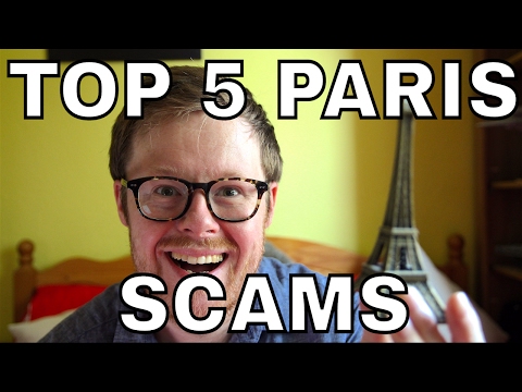 Top 5 Paris Scams Taxi Scam Gold Ring Scam Restaurant Scam Metro Mugging & Street Sellers
