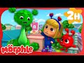 Stop The Broccolisaurus! | 2 Hours of Morphle🔴 | Cartoons for Kids | Be Brave!