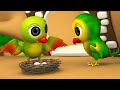 கிளி முட்டை தமிழ் கதை - Parrot Egg's Tamil Story 3D Animated Kids Moral Stories Fairy Tales