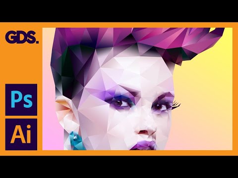 Low Poly Background Tutorial Adobe Photoshop & Illustrator - Create Triangle Pattern Illustrator
