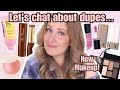 CHANGED MY MIND ON DUPES?🤔  Let's Try New Makeup and Chat!