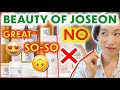 Beauty of Joseon 12 Product Reviews - The Great, The So-so's and The Bads..... #kbeauty