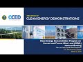 Clean Energy Demonstration Program on Current and Former Mine Land Project Selections Briefing