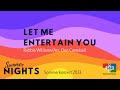 Let me entertain you - Robbie Williams / Arr. Don Campbell [SBR]