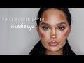 viral single layer makeup