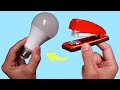 Take a Common Stapler and Fix All the LED Lamps in Your Home! How to Fix or Repair LED Bulbs Easily!