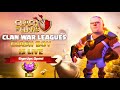 New Season with new challenges - Clash of Clans Live Stream || CWL || Road to 2k Subs || Clash Boy