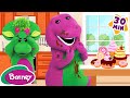My Tummy Hurts! | Healthy Food Choices for Kids | New Compilation | Barney the Dinosaur