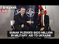 LIVE: UK PM Rishi Sunak Meets NATO Chief Stoltenberg in Warsaw; Announces New Aid For Ukraine
