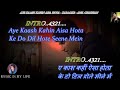 Aye Kash Kahin Aisa Hota Karaoke With Scrolling Lyrics Eng. & हिंदी