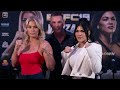 Paige VanZant vs. Rachael Ostovich Face Off | BKFC 19 | MMA Fighting