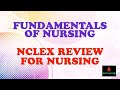 Fundamentals of Nursing for the NCLEX Review Practice | ADAPT NCLEX REVIEW #nclex #nursingstudent