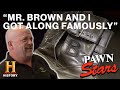 Pawn Stars: “Mr. Brown and I Got Along Famously” | BIG MONEY FOR JAMES BROWN’S ICONIC SUIT | History
