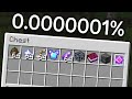 I Collected The Servers Rarest Items…