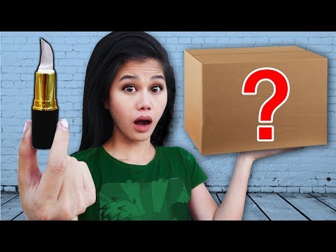SPY GADGETS MYSTERY BOX Challenge Unboxing Haul to Defeat PROJECT ZORGO Found Top Secret Clues 