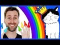 🌈 Learn Colors for Kids | Rainbow Song | Mooseclumps | Educational Videos and Songs for Kids