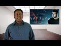#Spyder Movie Review - Maheshbabu - A R Murugadoss