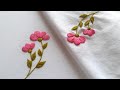 Easy flower embroidery tutorial | Satin stitch embroidery designs | Infinite Thread Arts.