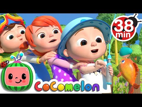 12345 Once I Caught A Fish Alive 2 More Nursery Rhymes & Kids Songs CoCoMelon
