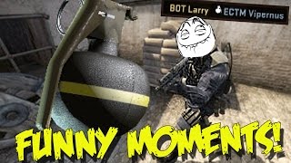 CS:GO SILVER FUNNY MOMENTS - PRO BOT, ACE, CRAZY WALLHACK WALLBANG & MORE