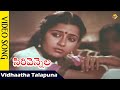 Vidhaatha Talapuna Video Song | Sirivennela-Telugu Movie Songs | Sarvadaman Banerjee |  TVNXT Music