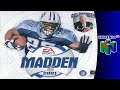 Nintendo 64 Longplay: Madden NFL 2001