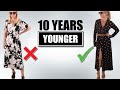 5 Style Tips To Look 10 Years *YOUNGER*! (Over 40)
