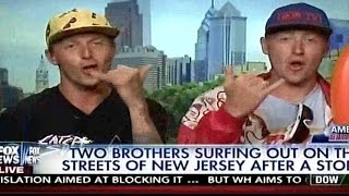 Hilarious surfer interview on FOX NEWS fail