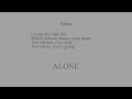 "Alone" | Poetry by two Christian pilgrims