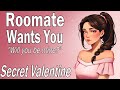 Roommate Wants You to be Hers [ASMR Roleplay] [Secret Valentine] [Confession]