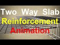 3D Animation of Two Way Slab Reinforcement