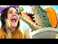 Mitä Käy Kun Laitan JÄTTI ALLIGAATTORIN Vessanpönttöön? (Amazing Frog)