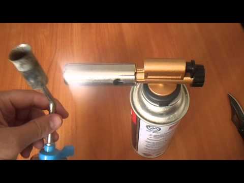Газовая горелка ютуб