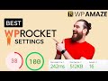 Best WP Rocket Settings | Speed Up WordPress Website | WordPress Speed Optimization | WP Amaze