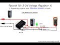 1117, 3.3V Voltage Regulator IC : Tutorial 10