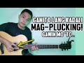 Paano mag-plucking sa Gitara(Guitar Lesson For Beginners) | Fellow Sheep Ricky